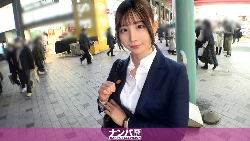 200GANA-2659 真實搭訕、初次攝影。【連褲襪被撕的破爛、著衣SEX】在吉祥寺搭訕剛步入社會滿一年的不動產會社女職員！